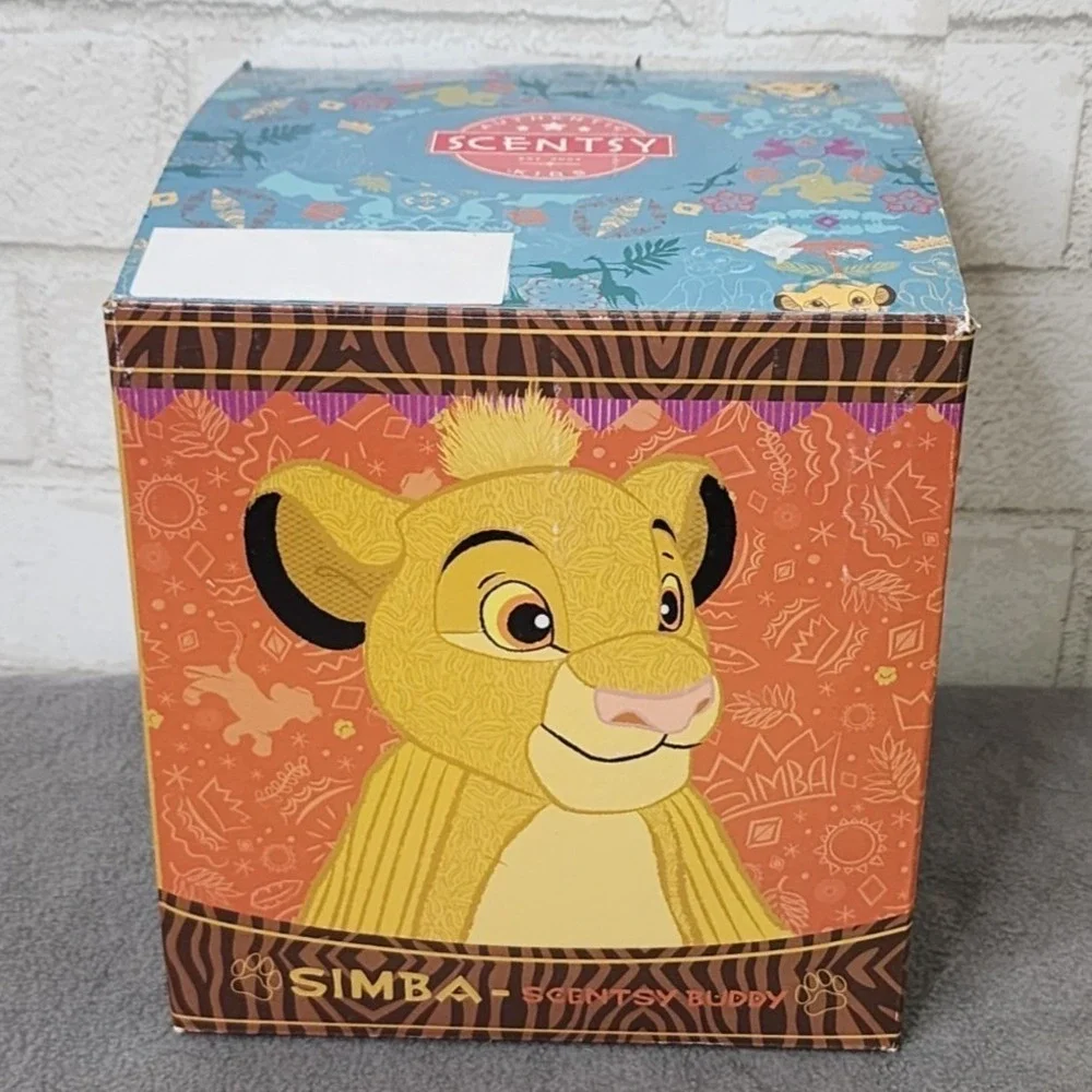 Scentsy Buddy Simba Lion King Plush with Scent Pak Disney Circle of Life NEW